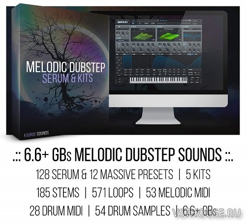 Surge Sounds - Melodic Dubstep (MIDI, WAV, SERUM, MASSIVE) Surge Sounds - Melodic Dubstep (MIDI, WAV, SERUM, MASSIVE)