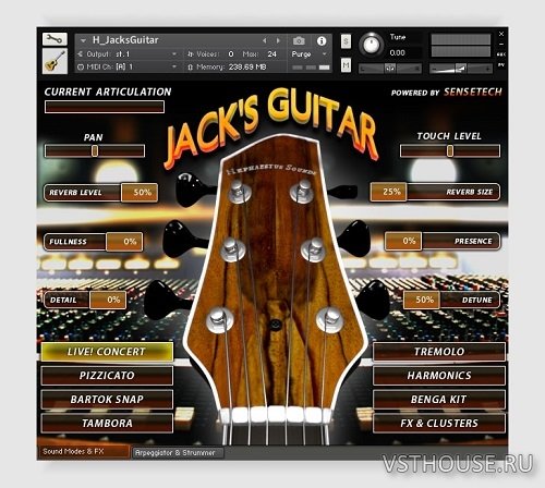 Hephaestus Sounds - Jack's Concert Guitar v1.10 (KONTAKT) Hephaestus Sounds - Jack's Concert Guitar v1.10 (KONTAKT)