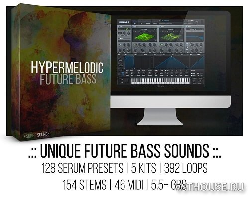 Surge Sounds - Hypermelodic Future Bass (MIDI, WAV, SERUM) Surge Sounds - Hypermelodic Future Bass (MIDI, WAV, SERUM)