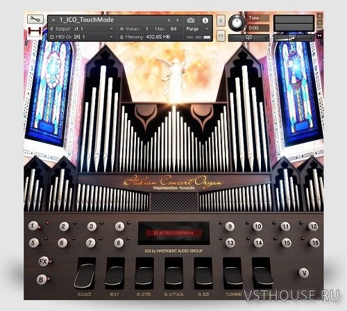 Hephaestus Sounds - Italian Concert Organ 2 (KONTAKT) Hephaestus Sounds - Italian Concert Organ 2 (KONTAKT)