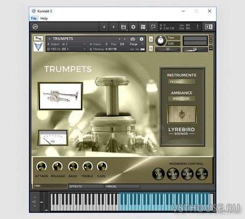 Lyrebird Sounds - Trumpets (KONTAKT)