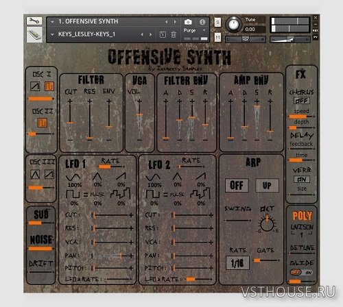 Insanity Samples - Offensive Synth (KONTAKT) Insanity Samples - Offensive Synth (KONTAKT)