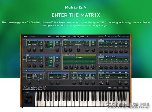 Arturia - Matrix-12 V2 2.3.2.1889 STANDALONE, VSTi, VSTi3, AAX x86 x64 Arturia - Matrix-12 V2 2.3.2.1889 STANDALONE, VSTi, VSTi3, AAX x86 x64