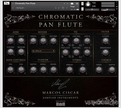 Marcos Ciscar - Chromatic Pan Flute (KONTAKT) Marcos Ciscar - Chromatic Pan Flute (KONTAKT)