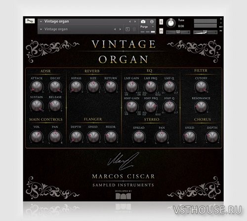 Marcos Ciscar - Vintage Organ (KONTAKT) Marcos Ciscar - Vintage Organ (KONTAKT)