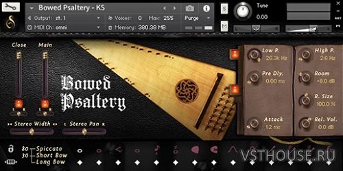 Versilian Studio - Bowed Psaltery (KONTAKT)