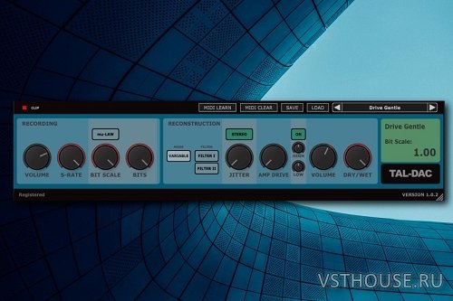 Togu Audio Line - TAL-Dac 1.1.6 VST, AAX, AU WIN.OSX x86 x64 Togu Audio Line - TAL-Dac 1.1.6 VST, AAX, AU WIN.OSX x86 x64
