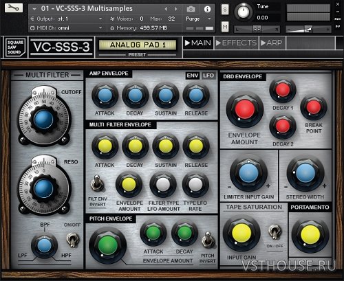 Square Saw Sound - VC-SSS-3 (KONTAKT) Square Saw Sound - VC-SSS-3 (KONTAKT)