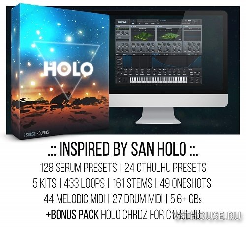 Surge Sounds - Holo (WAV, SERUM, CTHULHU)