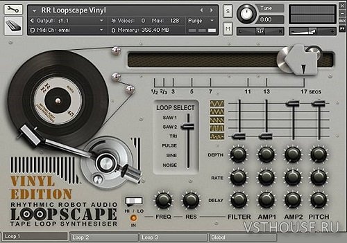 Rhythmic Robot Audio - Loopscape Vinyl (KONTAKT) Rhythmic Robot Audio - Loopscape Vinyl (KONTAKT)