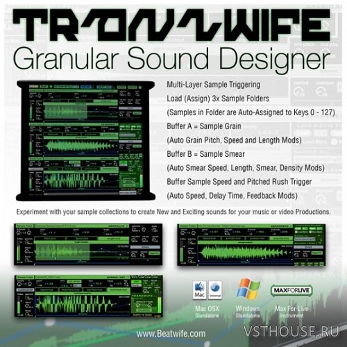 Beatwife - Tranzwife Max for live (amxd) Beatwife - Tranzwife Max for live (amxd)