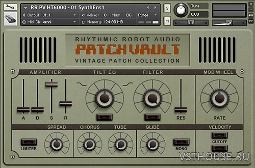 Rhythmic Robot Audio - PatchVault HT6000 (KONTAKT)