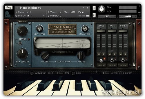Cinesamples - Piano in Blue v2 (KONTAKT) Repack Cut End