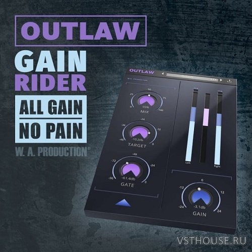 W.A.Production - Outlaw 1.0.1 VST, AAX, AU WIN.OSX x86 x64