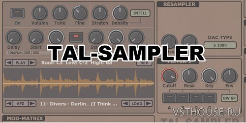 Togu Audio Line - TAL-Sampler 2.5.2 VSTi, AAX, AU WIN.OSX x86 x64 Togu Audio Line - TAL-Sampler 2.5.2 VSTi, AAX, AU WIN.OSX x86 x64