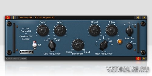 OverTone DSP - PTC-2A 3.0.1 VST, VST3, AAX, AU WIN.OSX.LINUX x86 x64
