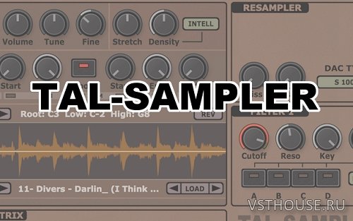 Togu Audio Line - TAL-Sampler 2.5.3 VSTi, AAX, AU WIN.OSX x86 x64 Togu Audio Line - TAL-Sampler 2.5.3 VSTi, AAX, AU WIN.OSX x86 x64