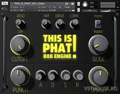 Red Sounds - This Is Phat 808 Engine (WAV, SERUM, KONTAKT)
