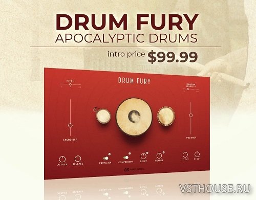 Sample Logic - DRUM FURY APOCALYPTIC DRUMS (KONTAKT) PART 1-2