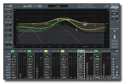 TBProAudio - dEQ6 2.0.1 VST, VST3, RTAS, AAX x86 x64