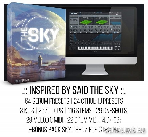 Surge Sounds - The Sky (WAV, MIDI, SYNTH PRESET - CTHULHU, SERUM)