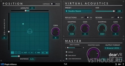 Plugin Alliance & Dear Reality - dearVR pro 1.2.2 VST, VST3, AAX x86 x