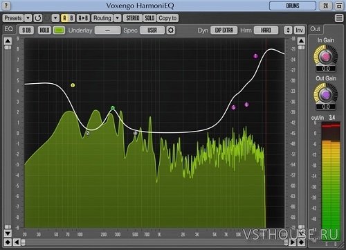 Voxengo - HarmoniEQ 2.4 VST, VST3, AAX, AU WIN.OSX x86 x64