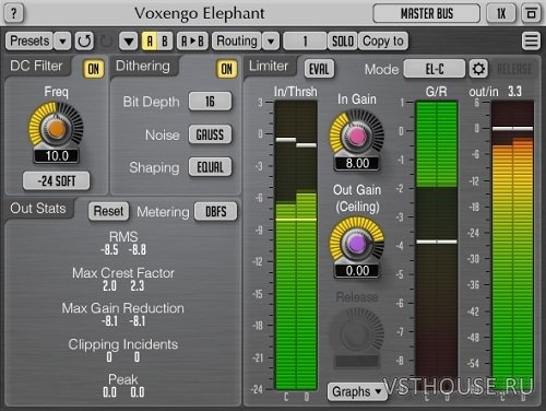 Voxengo - Elephant 4.6 VST, VST3, AAX, AU WIN.OSX x86 x64