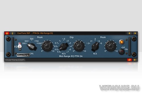 OverTone DSP - PTM-5A Vintage Mid-Range EQ 3.0.0 VST, VST3, JACK