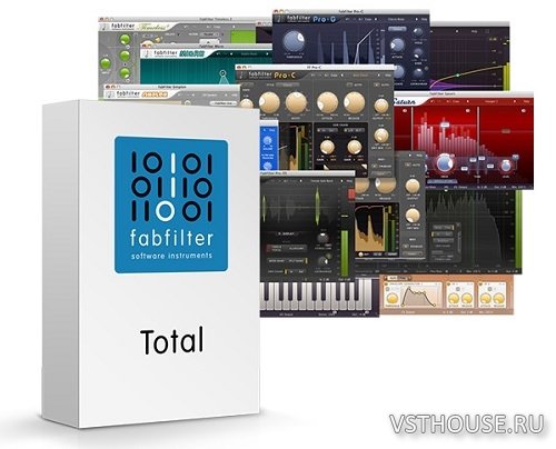 FabFilter - Total Bundle v13.3.2019 VST, VST3, RTAS, AAX, AU WIN.OSX