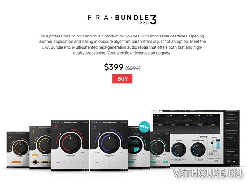 Accusonus - ERA-Bundle Pro 3.0.02 VST, AAX x86 x64