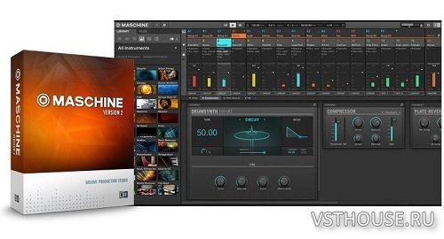 Native-Instruments - Maschine 2 UPDATE 2.8.1 R702 STANDALONE, VSTi Native-Instruments - Maschine 2 UPDATE 2.8.1 R702 STANDALONE, VSTi