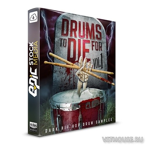 Epic Stock Media - Drums To Die For Vol.1,2,3,4,5 (WAV)