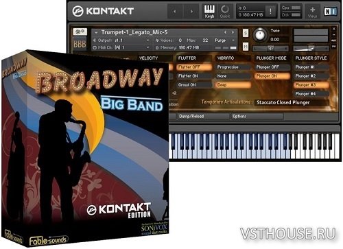 Fable Sounds - Broadway Big Band 2.0.24 (KONTAKT) Fable Sounds - Broadway Big Band 2.0.24 (KONTAKT)
