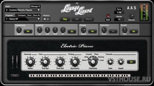 Applied Acoustics Systems - Lounge Lizard EP-4 4.2.5 VSTi, VSTi3, AU