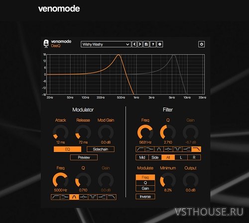 Venomode - DeeQ 1.0.0 VST, VST3, AU WIN.OSX x86 x64