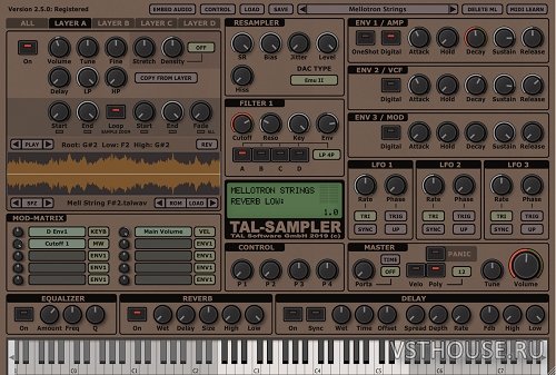 Togu Audio Line - TAL-Sampler 2.6.2 VSTi, AAX, AU WIN.OSX x86 x64