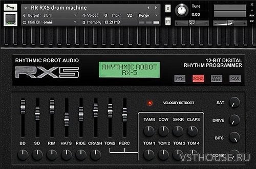 Rhythmic Robot - RX5 (KONTAKT) Rhythmic Robot - RX5 (KONTAKT)