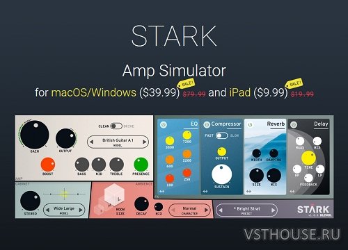 Klevgrand - Stark 1.0.0 VST, VST3, AAX, AU WIN.OSX x64