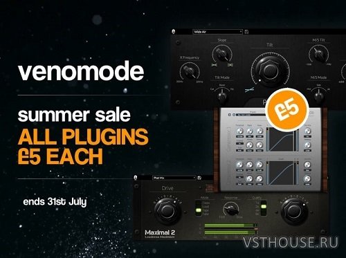 Venomode - Bundle VST, VST3, x86 x64 (NO INSTALL, SymLink Installer) Venomode - Bundle VST, VST3, x86 x64 (NO INSTALL, SymLink Installer)