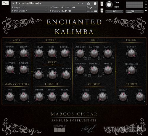Marcos Ciscar - Enchanted Kalimba (KONTAKT)