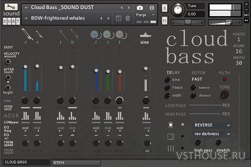 Sound Dust - Cloud Bass (KONTAKT)