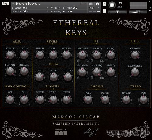 Marcos Ciscar - Ethereal Keys (KONTAKT)