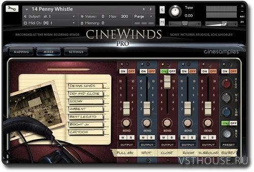 Cinesamples - CineWinds PRO v1.3 (KONTAKT) Cinesamples - CineWinds PRO v1.3 (KONTAKT)