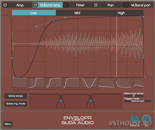 Guda Audio - EnvelopR 1.3 VST, AU WIN.OSX x86 x64