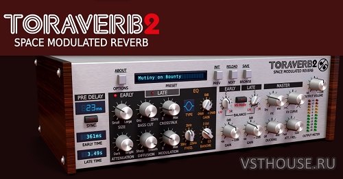 D16 Group - Toraverb 2 2.0.2 VST, AAX x86 x64 WORKING