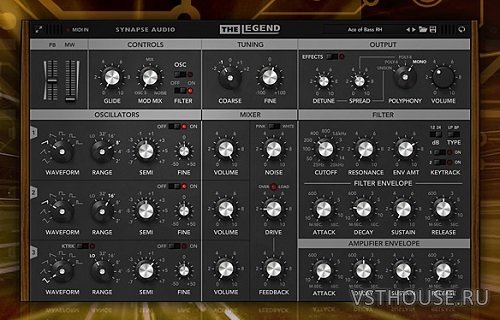 Synapse Audio - The Legend 1.3.0 VSTi, AAX x86 x64 Synapse Audio - The Legend 1.3.0 VSTi, AAX x86 x64