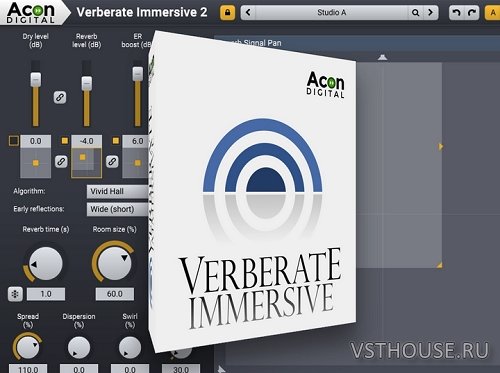 Acon Digital - Verberate Immersive v2.0.2 AU, VST, VST3, AAX WiN.OSX Acon Digital - Verberate Immersive v2.0.2 AU, VST, VST3, AAX WiN.OSX