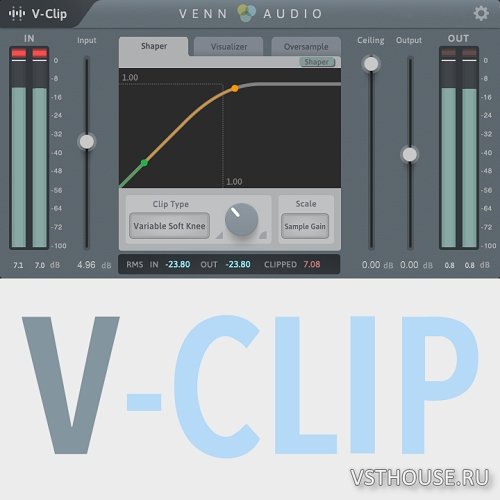 Venn Audio - V-Clip v1.0.02 VST, VST3, AAX X64 FiX Venn Audio - V-Clip v1.0.02 VST, VST3, AAX X64 FiX