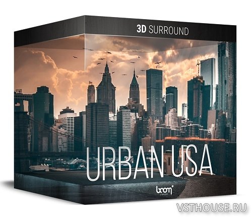 Boom Library - Urban USA 3D Stereo Edition (WAV) Boom Library - Urban USA 3D Stereo Edition (WAV)
